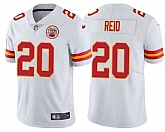 Nike Chiefs Men & Women & Youth 20 Justin Reid White Vapor Limited Jersey,baseball caps,new era cap wholesale,wholesale hats